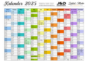 Kalender 2025 PDF