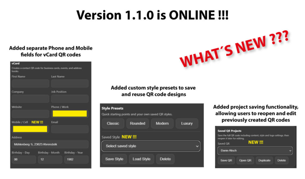 QR Code Designer Pro 1.1.0 für Adobe Illustrator veröffentlicht